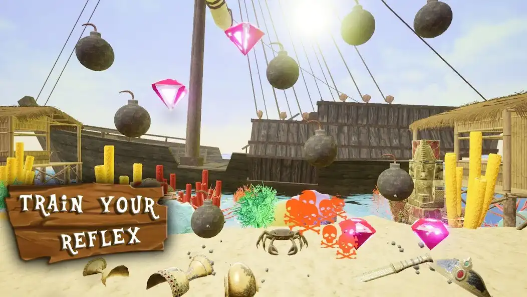 Play CrabTrap! as an online game CrabTrap! with UptoPlay