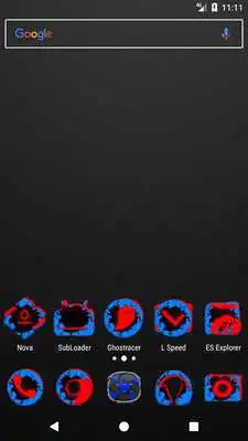 Play Cracked Red and Blue Icon Pack v3 ✨Free✨