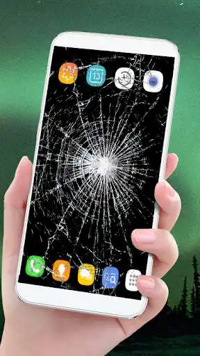Play Cracked screen - Broken screen prank  and enjoy Cracked screen - Broken screen prank with UptoPlay