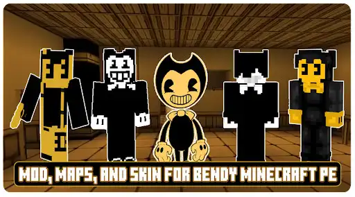 Play Craft Addon Bendy-Mod MCPE  and enjoy Craft Addon Bendy-Mod MCPE with UptoPlay