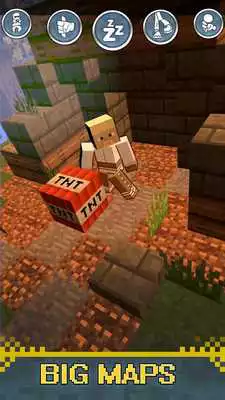 Play Craft and explore pixel game (crafting, builidng)