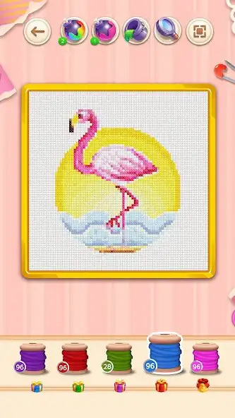 Play Craft Cross Stitch: Pixel Art  and enjoy Craft Cross Stitch: Pixel Art with UptoPlay