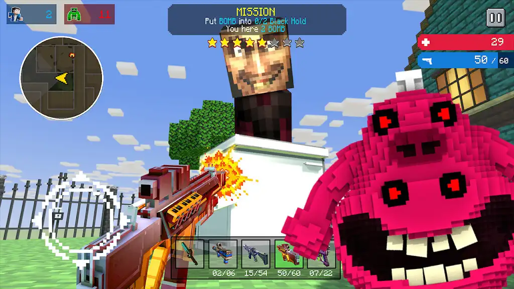 Play Craft Head Shooter FPS Battles  and enjoy Craft Head Shooter FPS Battles with UptoPlay