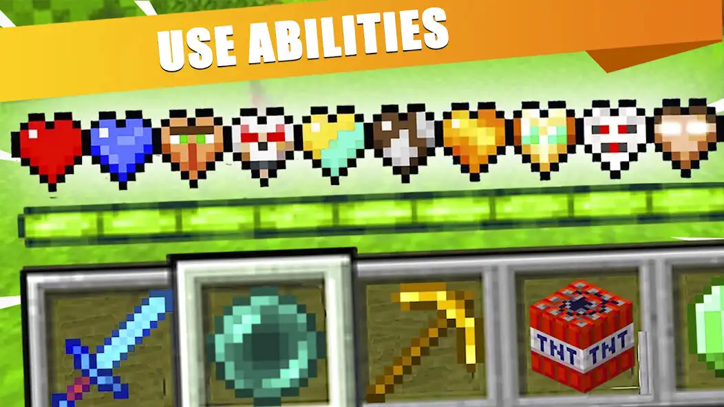 Play Craft Heart Mod for Minecraft as an online game Craft Heart Mod for Minecraft with UptoPlay