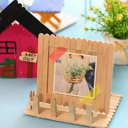 Play Craft Ice Cream Sticks