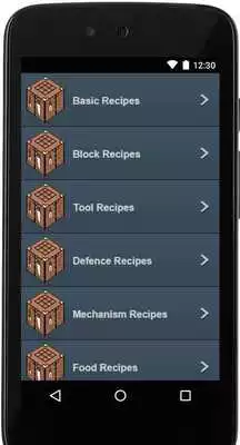 Play Crafting Guide List For MCPE