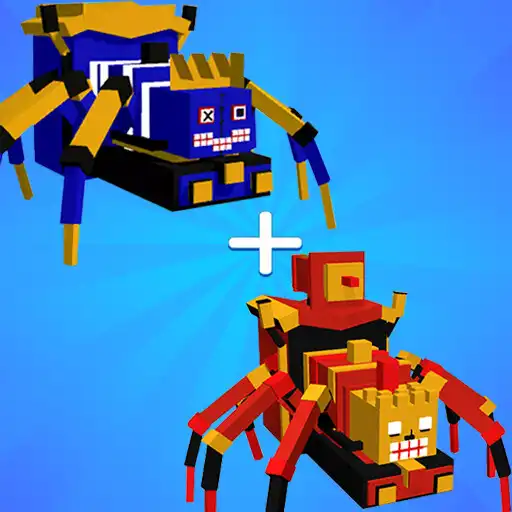 Play Craft Merge Choo Spider Train APK