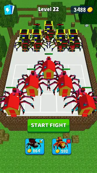 Play Craft Merge Choo Spider Train as an online game Craft Merge Choo Spider Train with UptoPlay