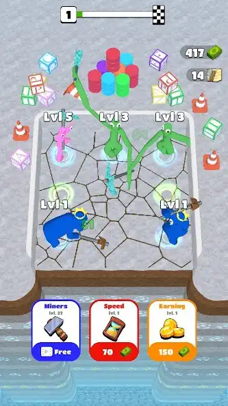 Play Craft  Mine : Rainbow Friends  and enjoy Craft  Mine : Rainbow Friends with UptoPlay