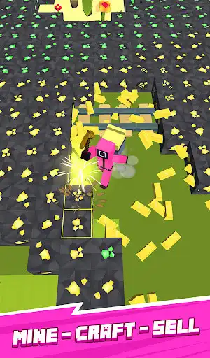Play Craft Miner: Stone Block World  and enjoy Craft Miner: Stone Block World with UptoPlay