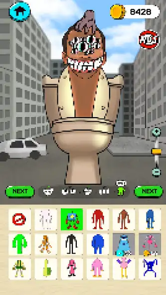 Play Craft Monster Makeover as an online game Craft Monster Makeover with UptoPlay