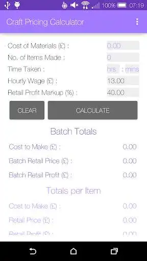 Play Craft Pricing Calculator  and enjoy Craft Pricing Calculator with UptoPlay