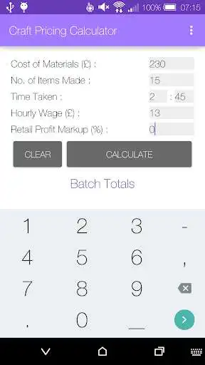 Play Craft Pricing Calculator as an online game Craft Pricing Calculator with UptoPlay