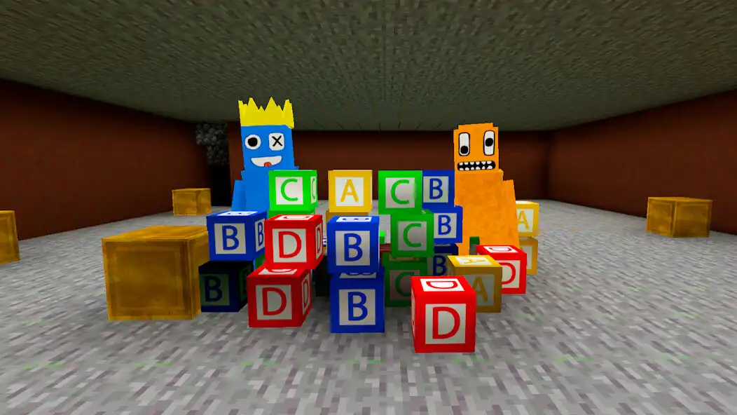 Play Craft Rainbow Friends Blue Box as an online game Craft Rainbow Friends Blue Box with UptoPlay