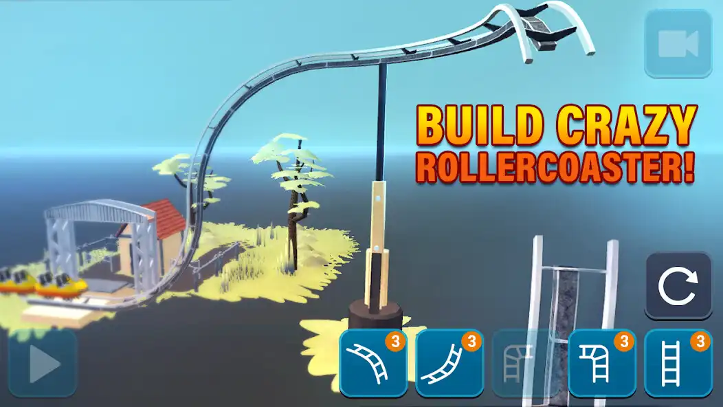 Play Craft  Ride: Roller Coaster Builder  and enjoy Craft  Ride: Roller Coaster Builder with UptoPlay