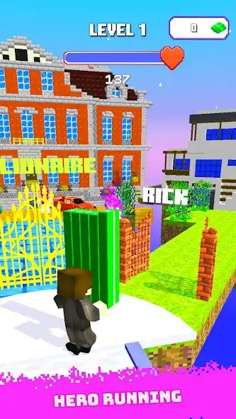 Play Craft Runner - Money Run 3D  and enjoy Craft Runner - Money Run 3D with UptoPlay