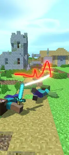 Play Craft Saber: Draw and Mine  and enjoy Craft Saber: Draw and Mine with UptoPlay