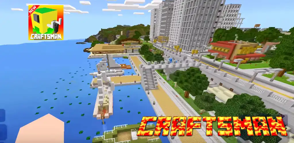 Play Craftsman 2021 Block Craft as an online game Craftsman 2021 Block Craft with UptoPlay