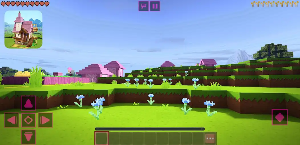 Play Craftsman 4 Kawaii World Craft  and enjoy Craftsman 4 Kawaii World Craft with UptoPlay