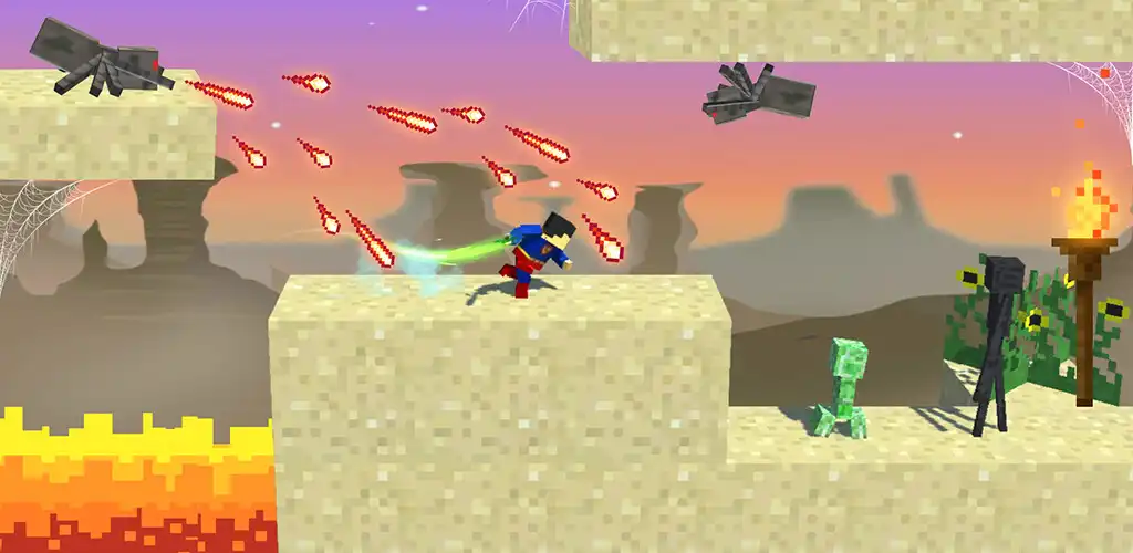 Play Craftsman Fight - Craft War as an online game Craftsman Fight - Craft War with UptoPlay