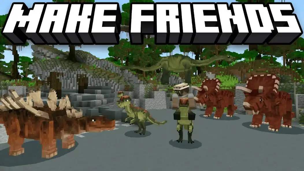 Play Craftsman Jurassic as an online game Craftsman Jurassic with UptoPlay