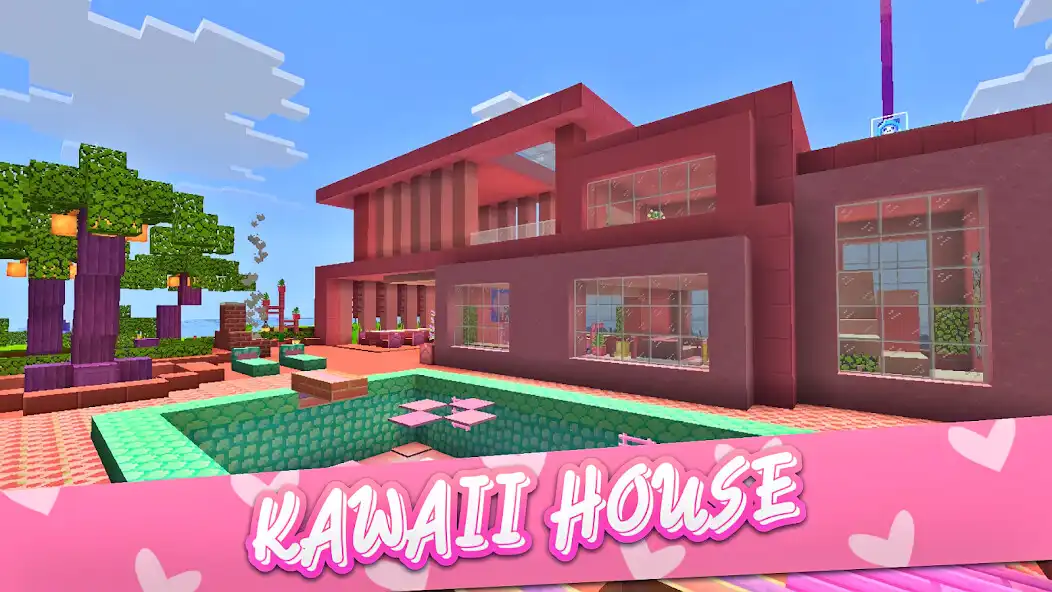 Play Craftsman: Kawaii World as an online game Craftsman: Kawaii World with UptoPlay