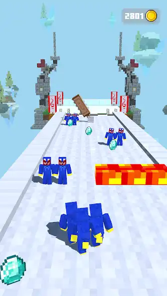 Play Craftsman Run 3D : Crazy Craft  and enjoy Craftsman Run 3D : Crazy Craft with UptoPlay