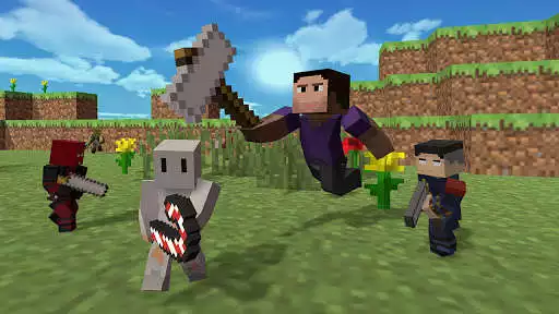 Play Craftsman Smasher.io - Mastercraft Survival as an online game Craftsman Smasher.io - Mastercraft Survival with UptoPlay