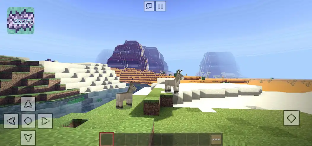 Play Craftsman World Exploration 3D  and enjoy Craftsman World Exploration 3D with UptoPlay