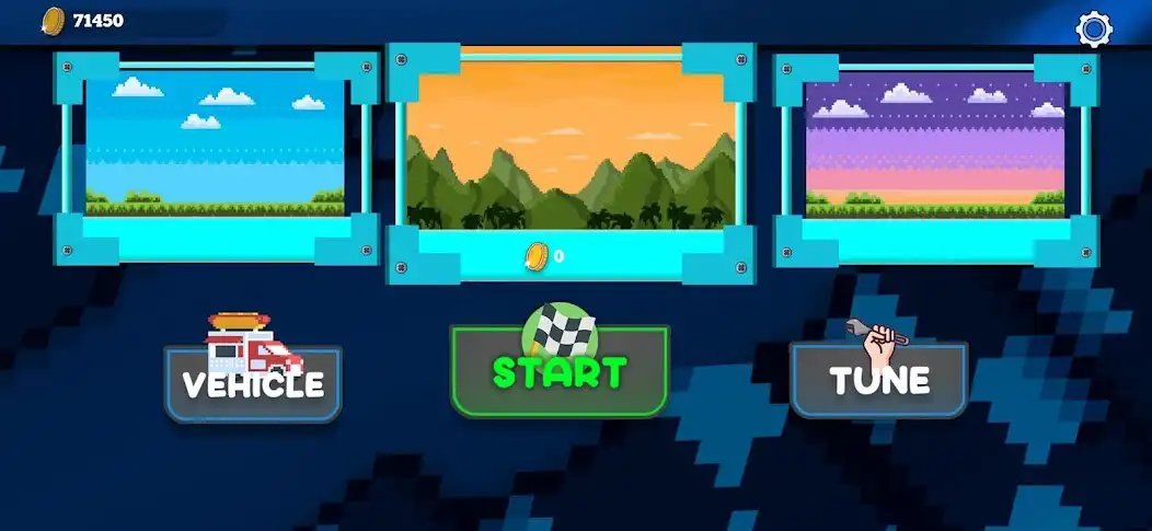 Play Craft Tuber Hill Climb Race as an online game Craft Tuber Hill Climb Race with UptoPlay
