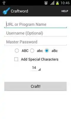 Play Craftword Unique Password Gen