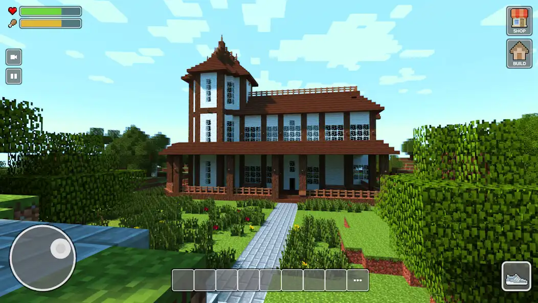 Play Craft World: Mini Block Craft as an online game Craft World: Mini Block Craft with UptoPlay