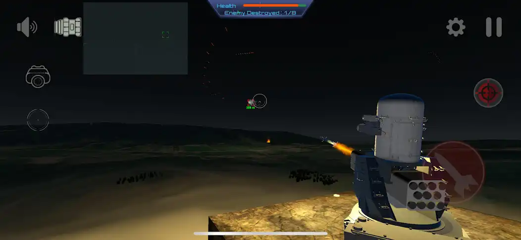 Play C-RAM Simulator: Air defense as an online game C-RAM Simulator: Air defense with UptoPlay