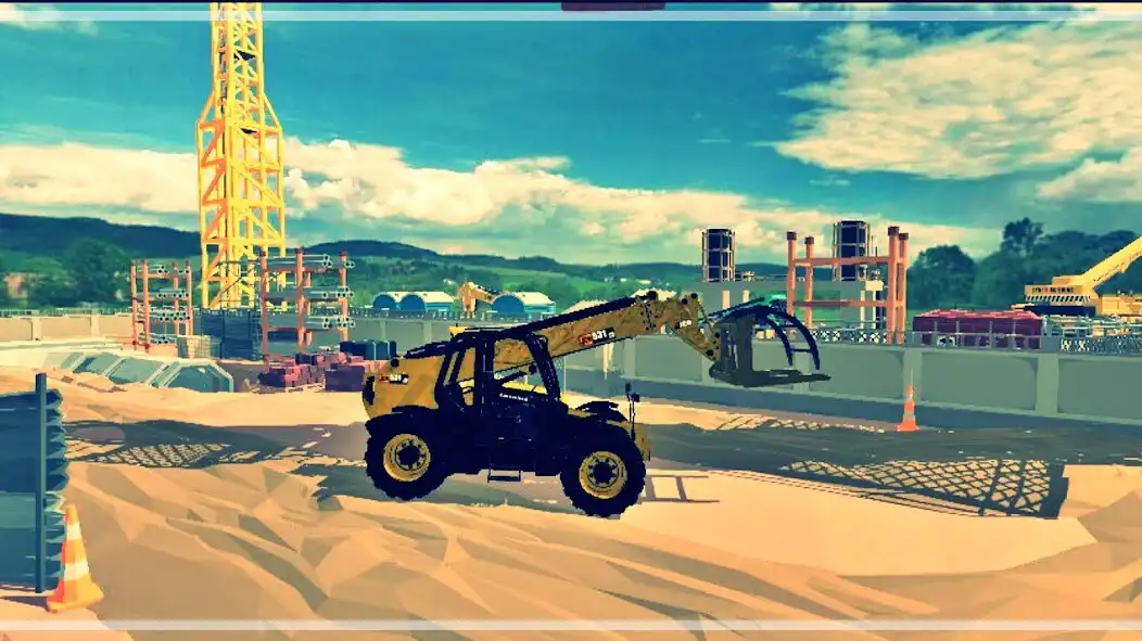 Play Crane Construction Simulation as an online game Crane Construction Simulation with UptoPlay