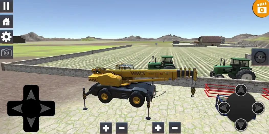 Play Crane Driving Operator Game as an online game Crane Driving Operator Game with UptoPlay