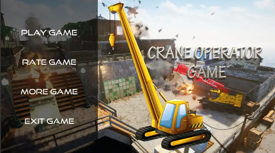 Play Crane Operator Simulator Game as an online game Crane Operator Simulator Game with UptoPlay