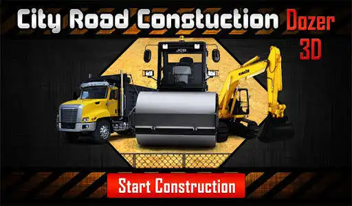 Play Crane Road Construction Dozer