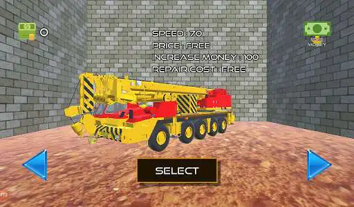 Play Crane Simulator 3D as an online game Crane Simulator 3D with UptoPlay