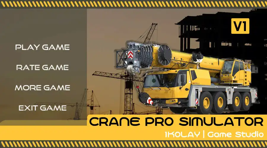 Play Crane Simulator Pro  and enjoy Crane Simulator Pro with UptoPlay
