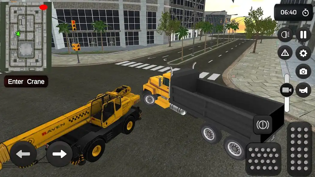 Play Crane Truck Loader Simulator as an online game Crane Truck Loader Simulator with UptoPlay