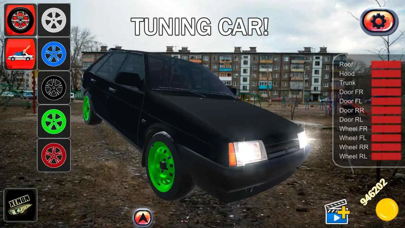 Play Crash Car Vaz Lada 9
