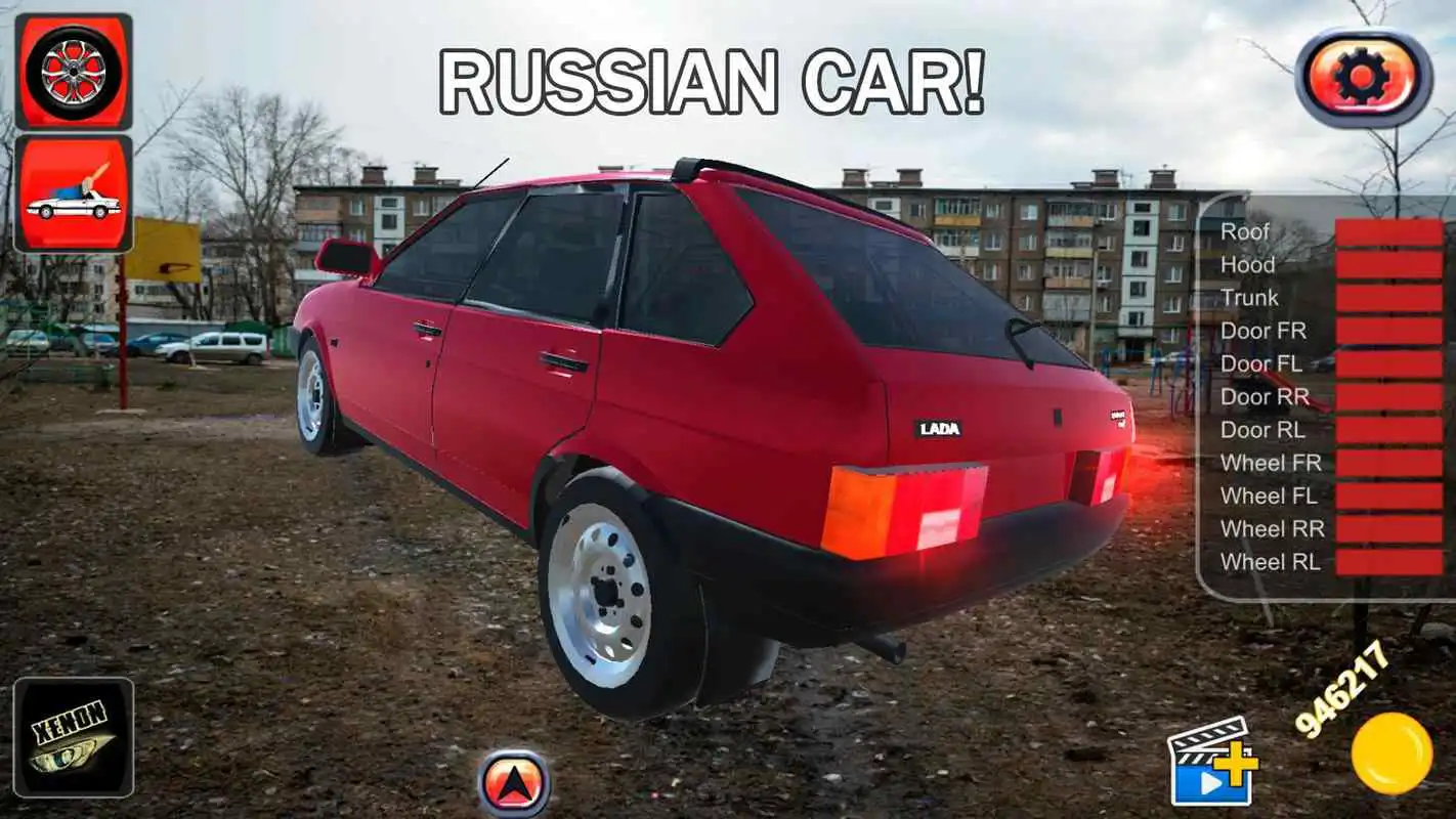 Play Crash Car Vaz Lada 9