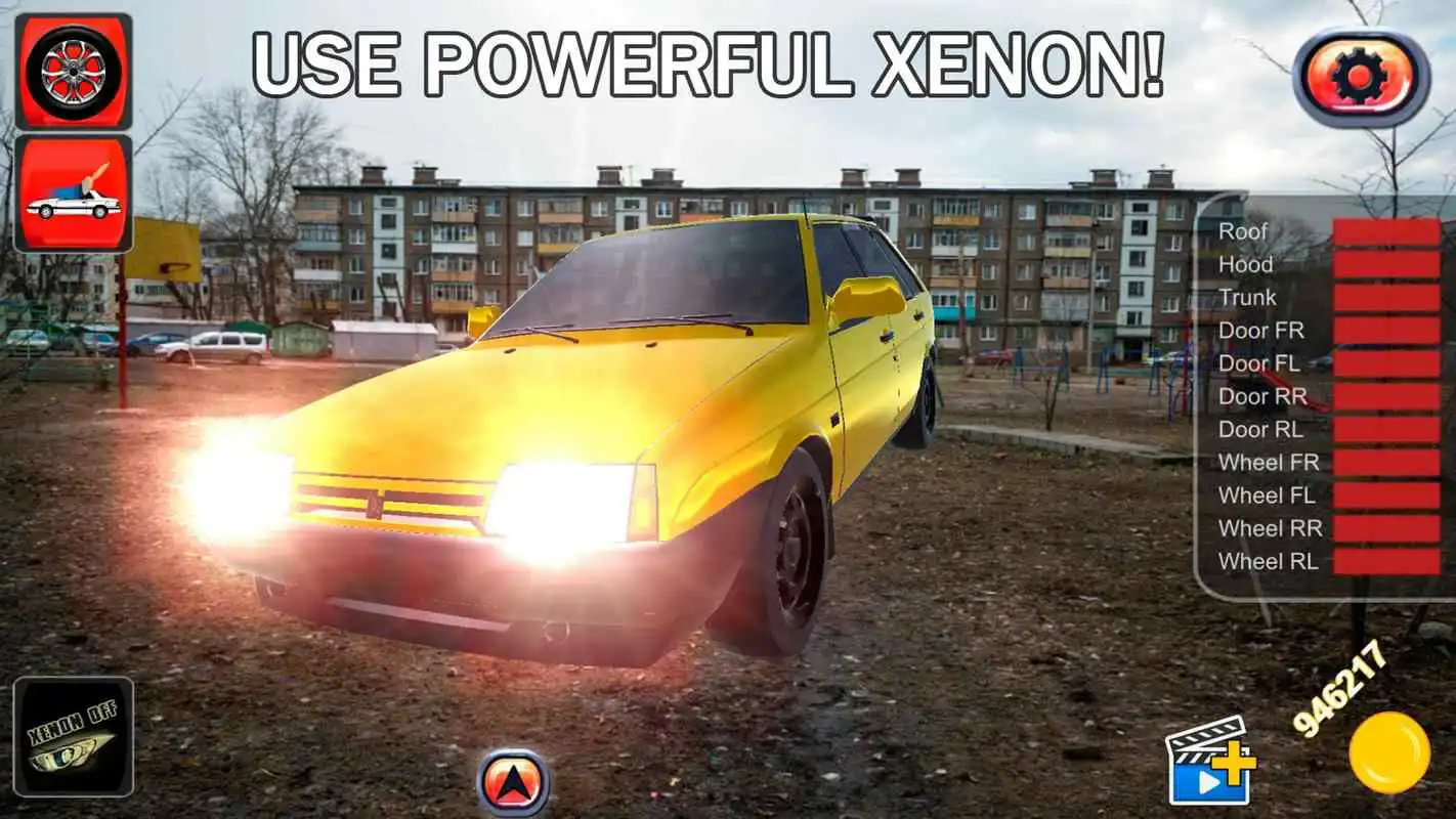 Play Crash Car Vaz Lada 9