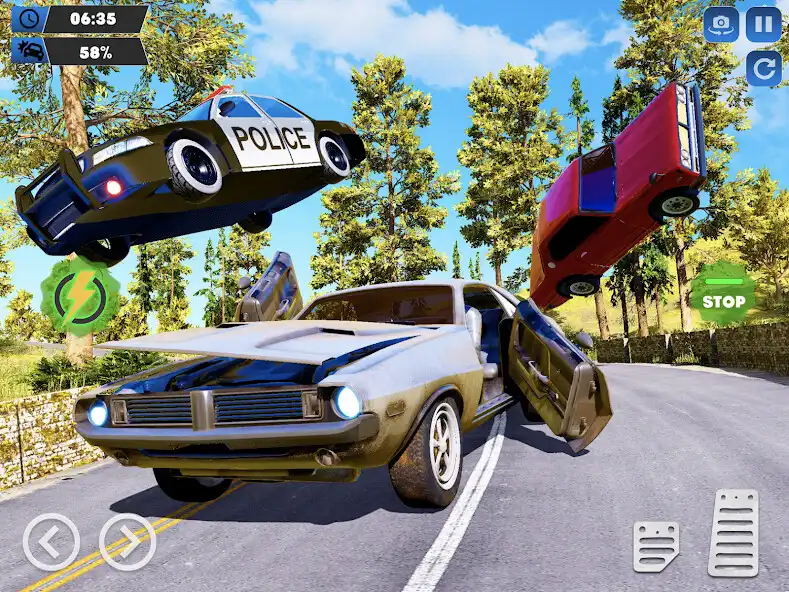 Play Crash of Cars：Accidents Master as an online game Crash of Cars：Accidents Master with UptoPlay
