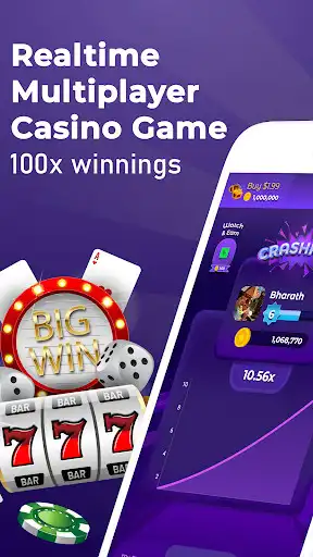 Play Crashpot : Casino Slots Mega Jackpot Crash Game  and enjoy Crashpot : Casino Slots Mega Jackpot Crash Game with UptoPlay