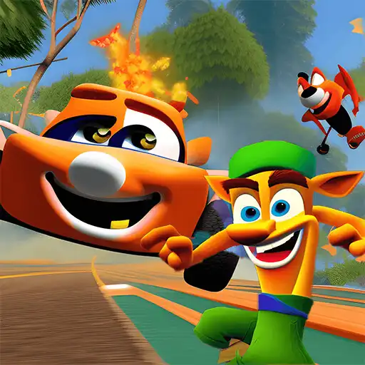 Play Crash tag team kart racing APK
