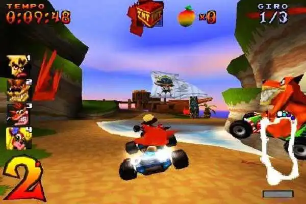 Play Crash Team Racing hint