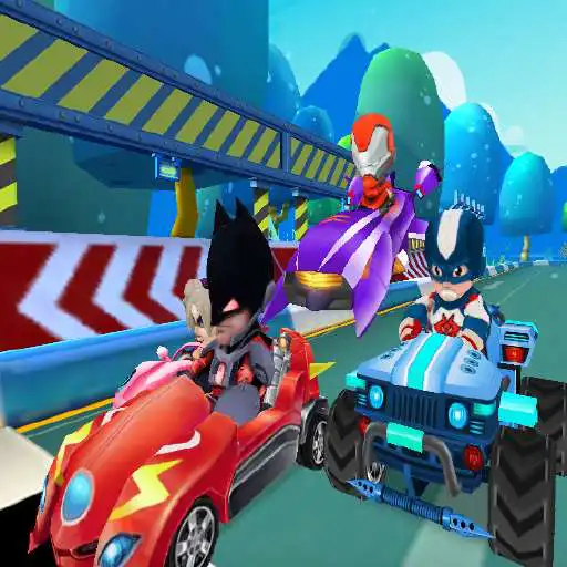 Run free android online Crash Trivia Racing : CTR Legends superhero APK