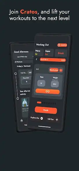 Play Cratos: Workout Tracker  and enjoy Cratos: Workout Tracker with UptoPlay