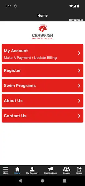 Play Crawfish Swim School as an online game Crawfish Swim School with UptoPlay